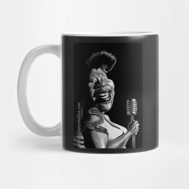 Ella Fitzgerald by cristinatorbellina